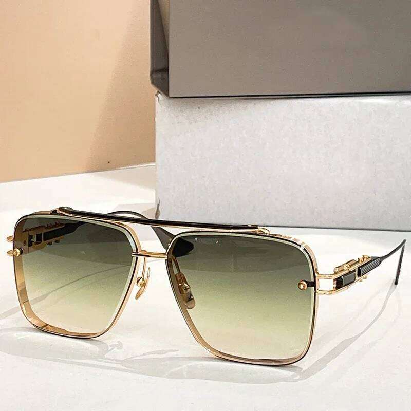 280 High Quality Oval Gradient Uv400 Sunglasses Men and Women Alloy Fashion Designer Brand Outdoor Classical Eyeglasses