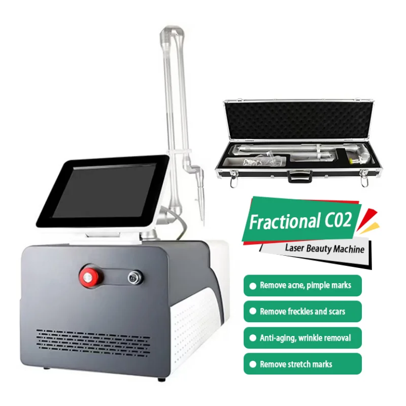 Fractional CO2 Laser Machine for Skin Resurfacing, Scar Removal, Whitening, Freckle Treatment, Women's Skin Care