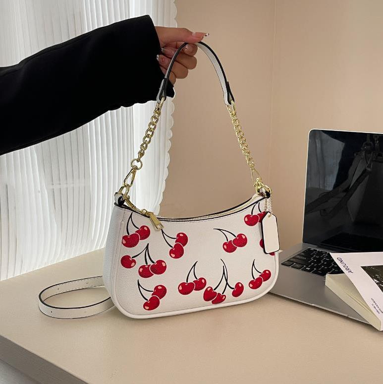 Designer Bag Shoulder Cherry Strawberry Print Bags Luxurious Handbag underarm bag Crossbody Fashion Satchel Bag
