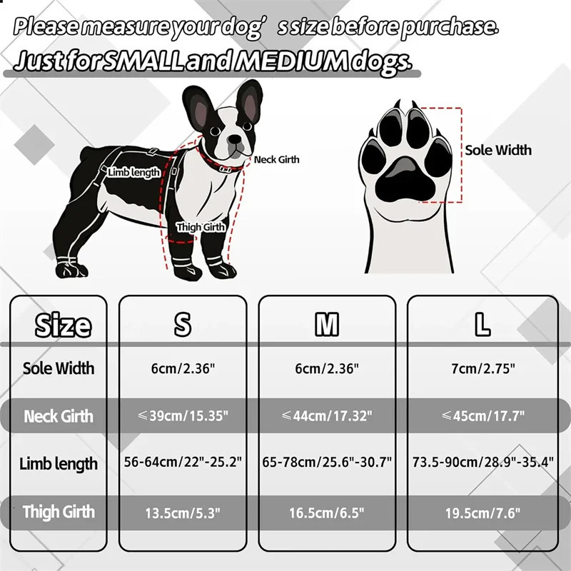 Dog Shoes Waterproof Adjustable Dog Rain Booties Dirty-proof Outdoor Walking Shoes Anti-Slip Dog Paws Protect Pet Supplies 250709