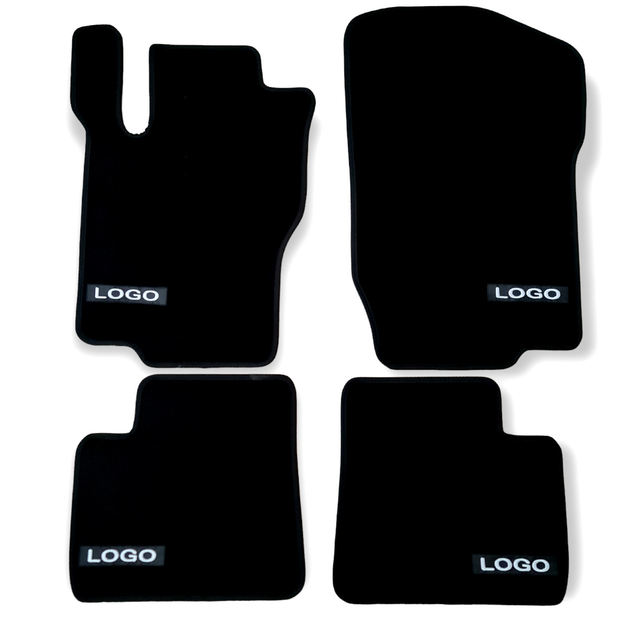 Car Floor Mats Velour For AMG Mercedes GL Auto Liners Waterproof Black Carpet