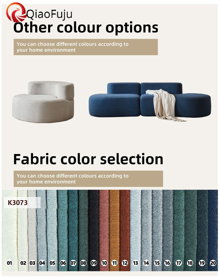Modular sofa with unique design, stylish multi-person combination, modern and simple hotel apartment bedroom, vacuum compressed sofa, living room fabr