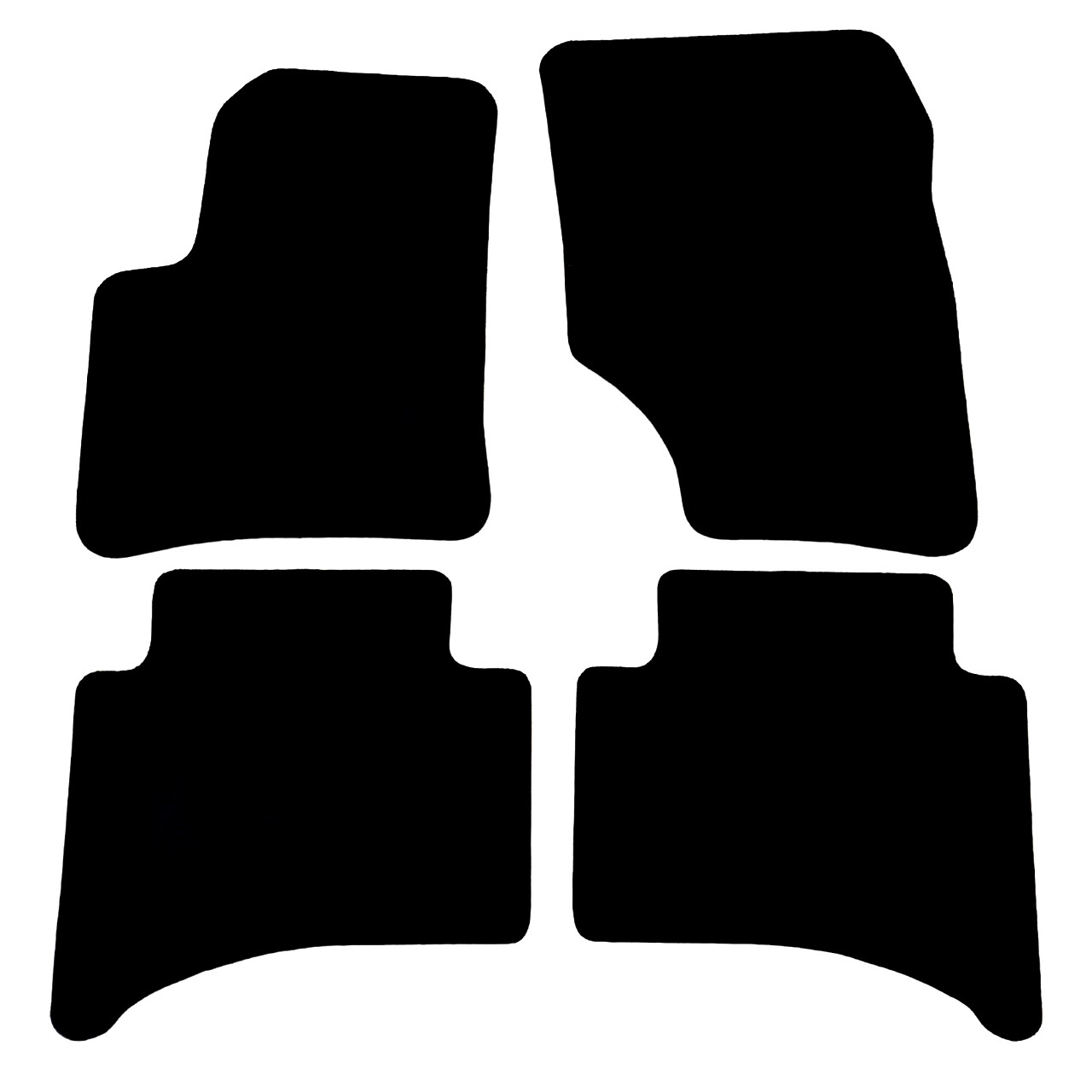 Car Floor Mats For Porsche Cayenne Velour Waterproof Black Carpet Auto Liners