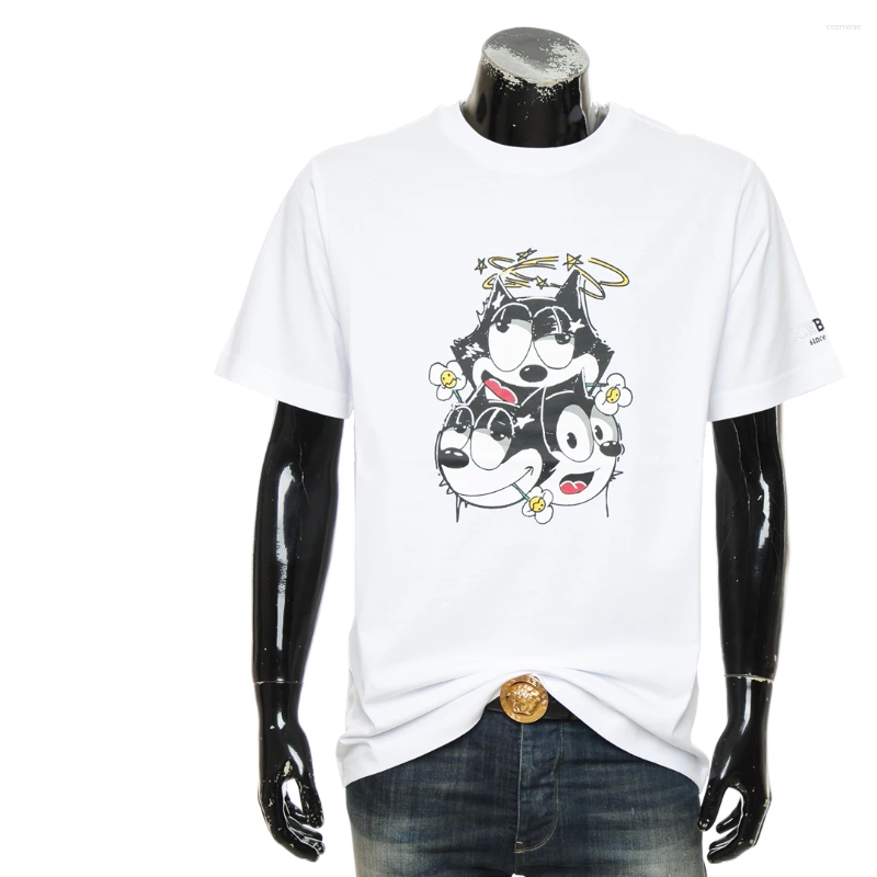 Men' s T Shirts LuxurySaleTrend Men Short Sleeve Shirt W - view 3