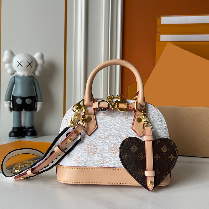 Designer grace coddington bag catogram cat pattern bag Fashion Alm BB shoulder bag woman Leather Teddy shell bag fashion Retiro handbag pm Cosmetic Bag 17cm 24cm