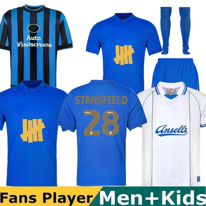 25 26 birmingham city Soccer Jerseys 1996 1997 Hughes Bruce Design JUTKIEWICZ city Collection Football Shirts Fans