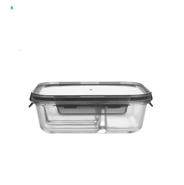 Wholesale 1000ml/33.8oz Portable Microwavable Cute Glass Lunch Box Adult Vacuum Cup Good Heatable Food Container