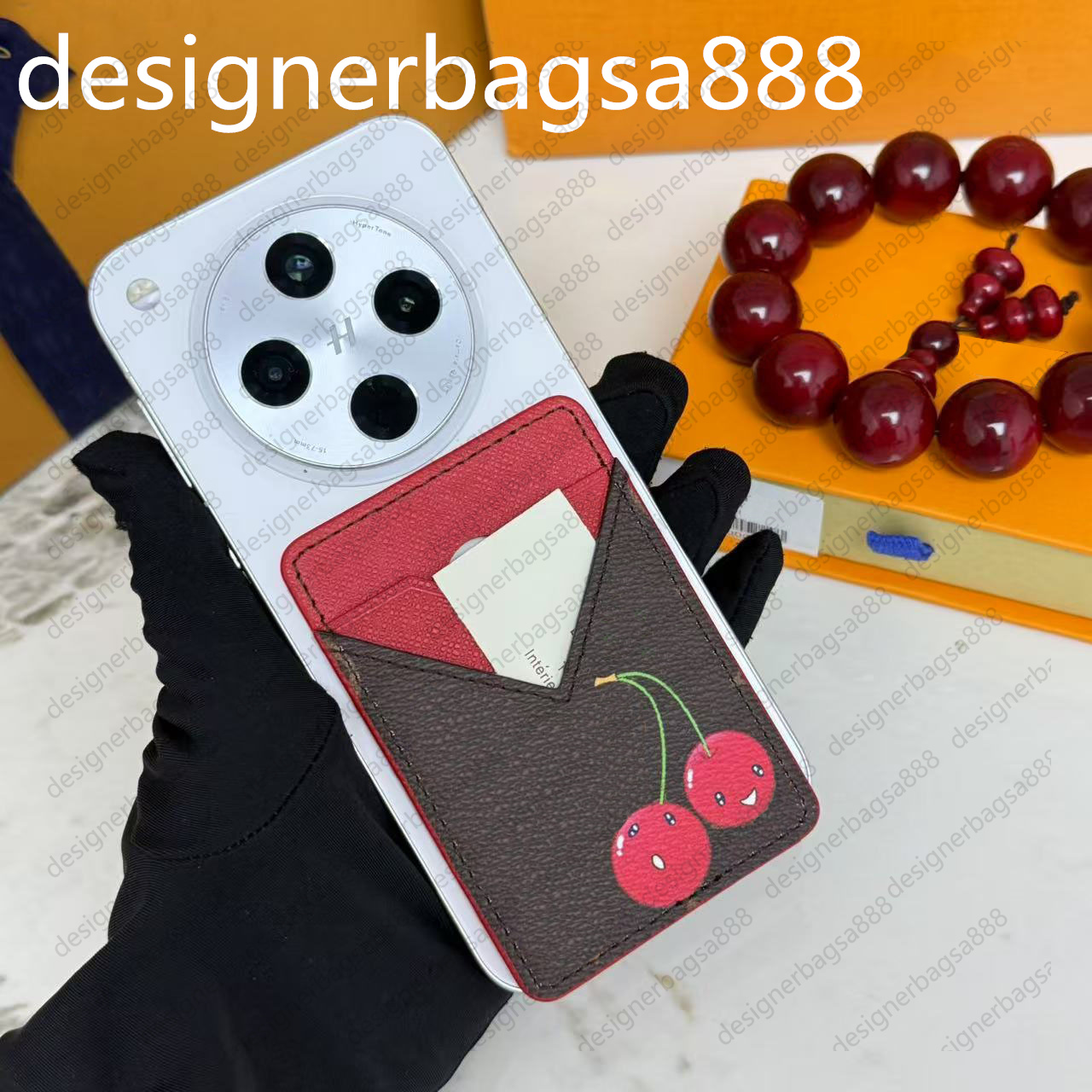 Top Designer Bag Card Holders Unisex Fashion Casual Designer Luxury Porte Cartes Magnet Phone Card Holder Wallet Coin Purse Key Pouch Top Mirror QualityM12602