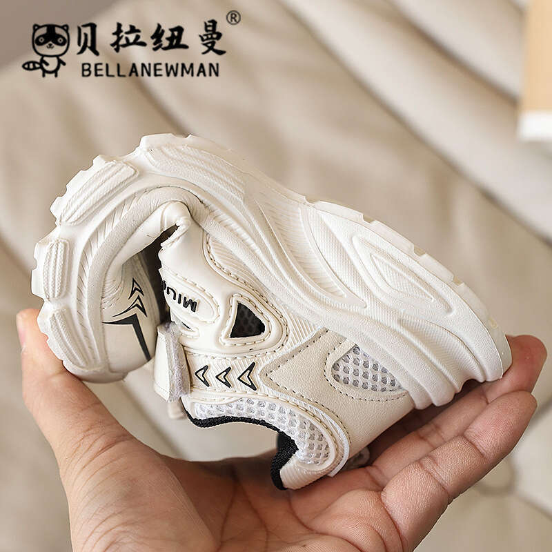 Children's Fashion Frame 2025 Summer New Korean Style Girls' Breathable Running Boys' Trendy Sports Shoes