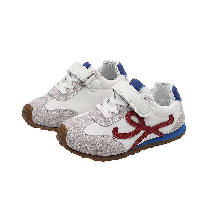 Forrest Gump 2025 Spring Autumn New Korean Children's Color Block Versatile Training Boys and Girls Casual Sports Shoes Trendy