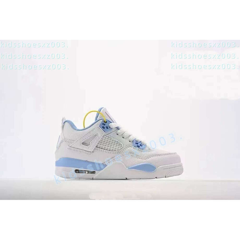 Luxury Shoes Toddler Shoes White Blue Tint Baby Kids Boys Designer Sneakers White Black Cat Basketball Shoe Wholesale Prices