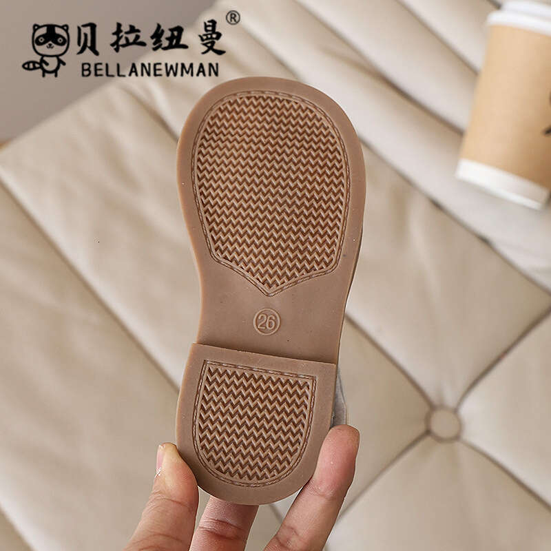 SHEIN Niche Design Girls' Fashion Sequin Princess Sandals 2025 Summer New Children's Soft Sole Beach Shoes