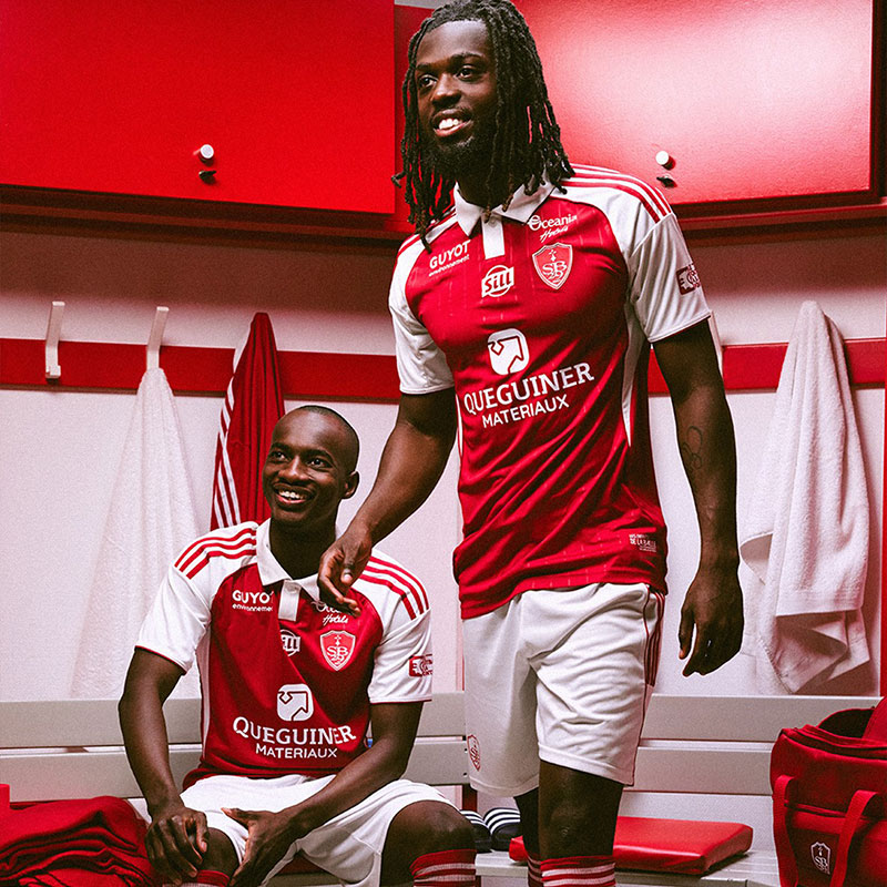 25 26 Stade Brestois 29 Soccer Jerseys Brest maillot de foot 2025 2026 SALAH FAIVRE DOUMBIA FERNANDES MAGNETTI CAMARA L AJORQUE football shirts SB29 men uniforms