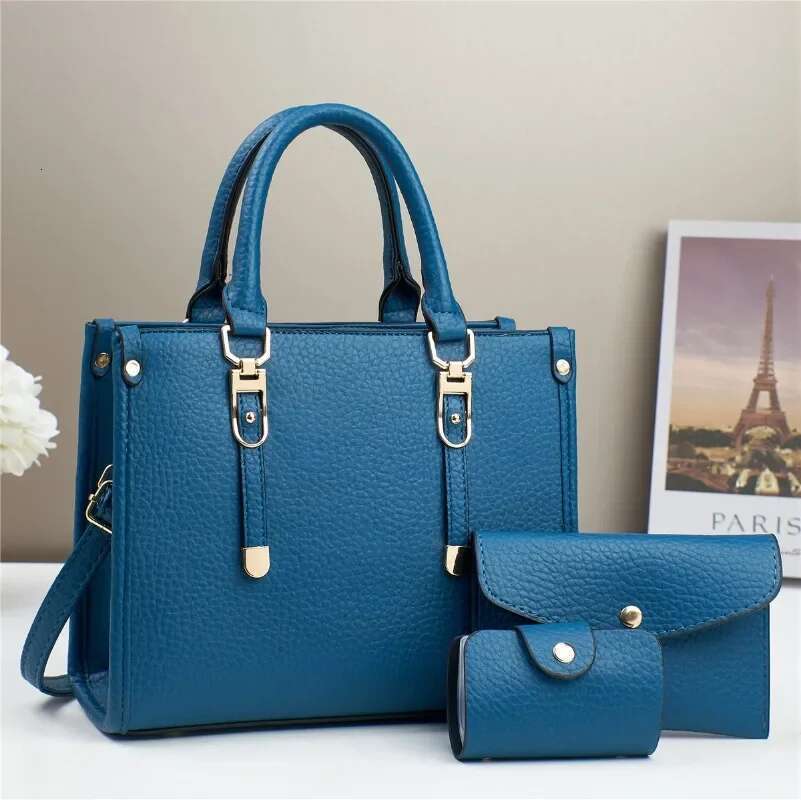 Designer 3 Piece Set Womens Handbags new High Quality Top Layer Leather Shoulder Bag for Women Shopping Tote Bags