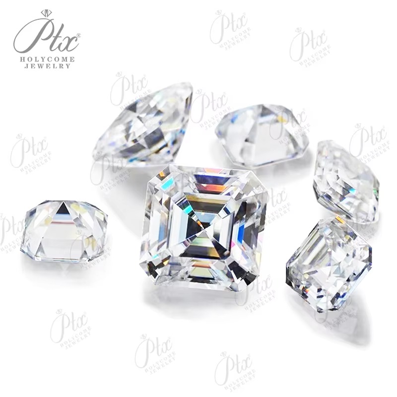 Wholesale White Moissanite Various Shapes 0.1 Carat to 10 Carats High Quality Brilliant Cut D Color VVS1 Clarity Loose Moissanite for Engagement Rings