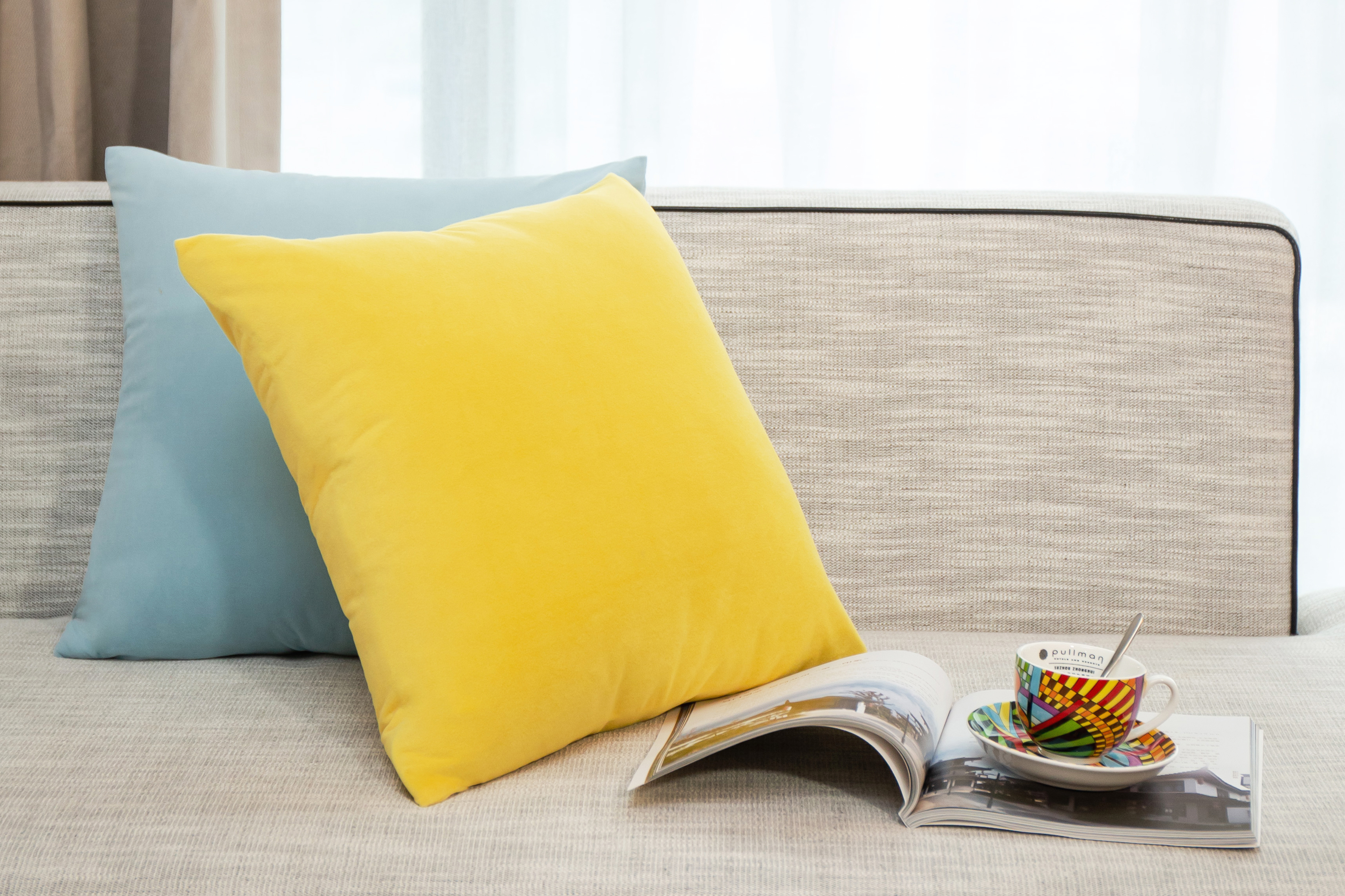 US Stock 2 Pieces Super Soft Velvet Solid Throw Pillow Covers Sets Hidden Zipper Graden Cushion Case Sofa Bedroom Car Decorative Pillow HK0012