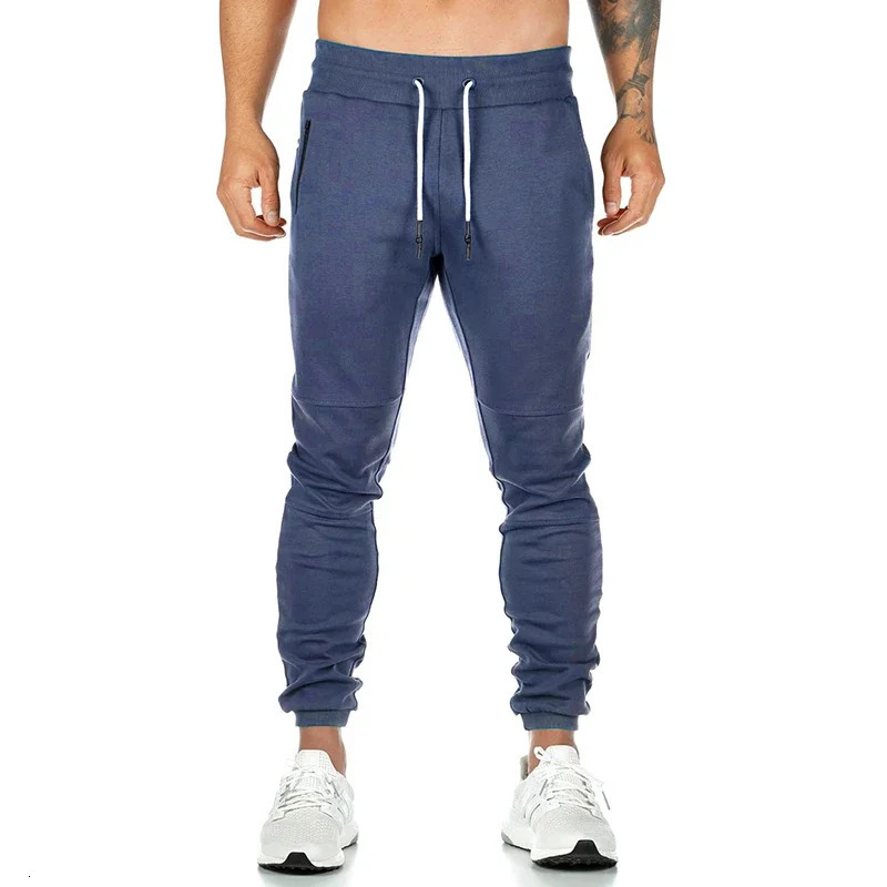 Mens Lightweight Gym Jogger Pants Breathable Hiking Jogging Runing Stretch Exercise Workout Sweatpants with Zipper Pocket 250714