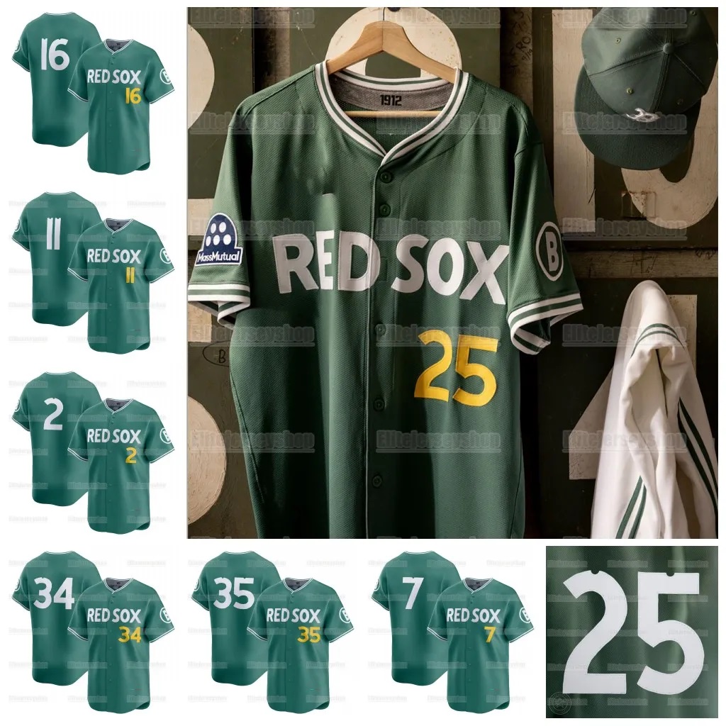 2 Alex Bregman Jarren Duran 2025 City Connect Red Sox Jerseys Ceddanne Rafaela Garrett Crochet Roman Anthony Chapman Trevor Story Brayan Bello Masataka Yoshida