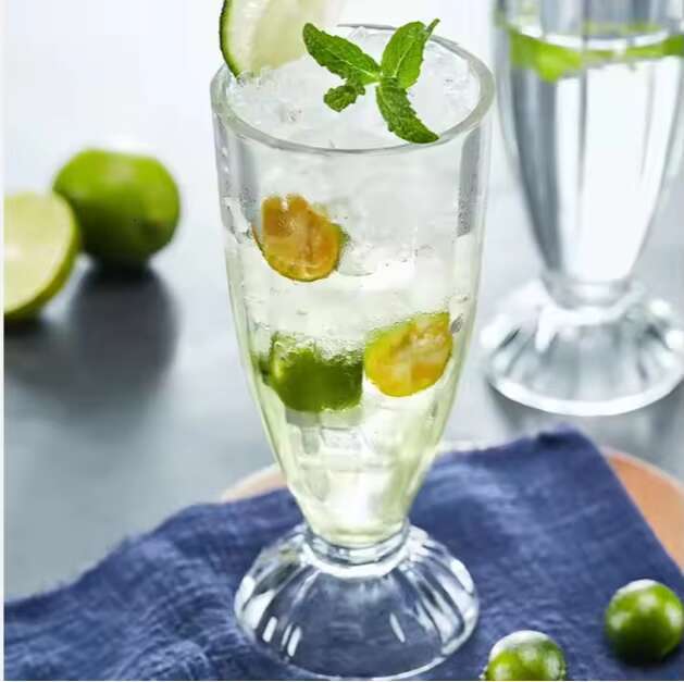 Wholesale 340ml 11.5oz Classic Design Stemless Cold Water Glass Drink Cup for Parties-for Ice Cream & Beverages