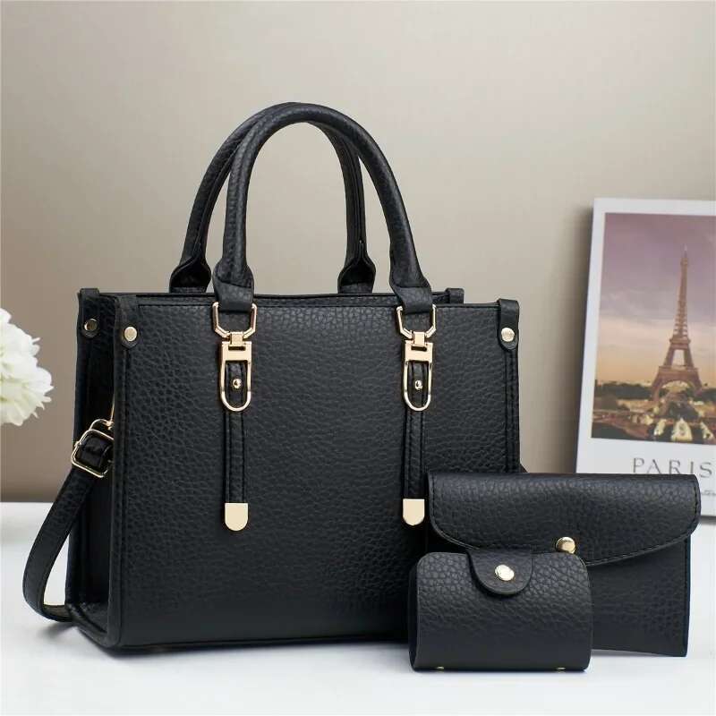 Designer 3 Piece Set Womens Handbags new High Quality Top Layer Leather Shoulder Bag for Women Shopping Tote Bags