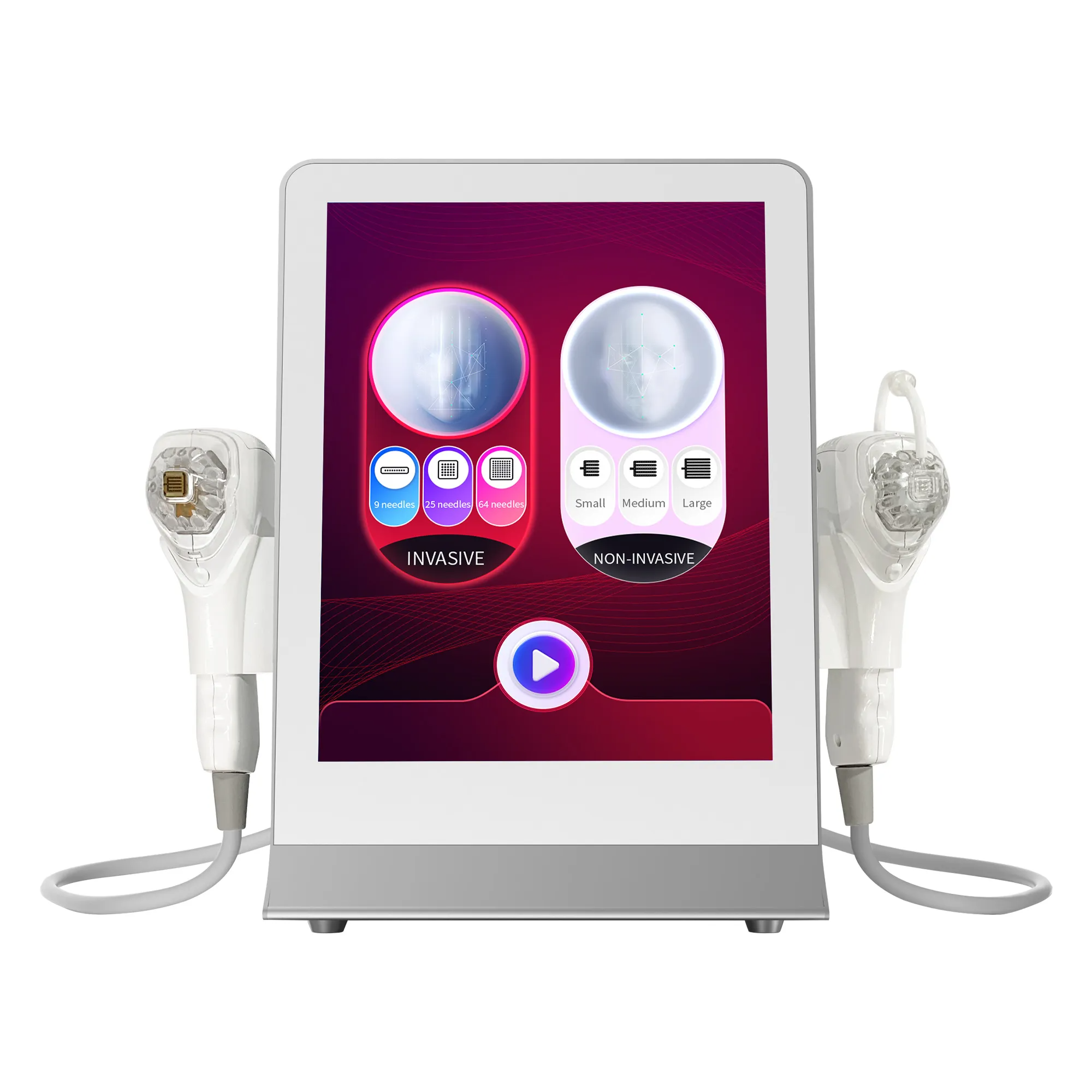 The Latest 2 in 1 Radio Frequency Micro-Needle Skin Lifting and Pore Shrinking Radio Beauty Machine