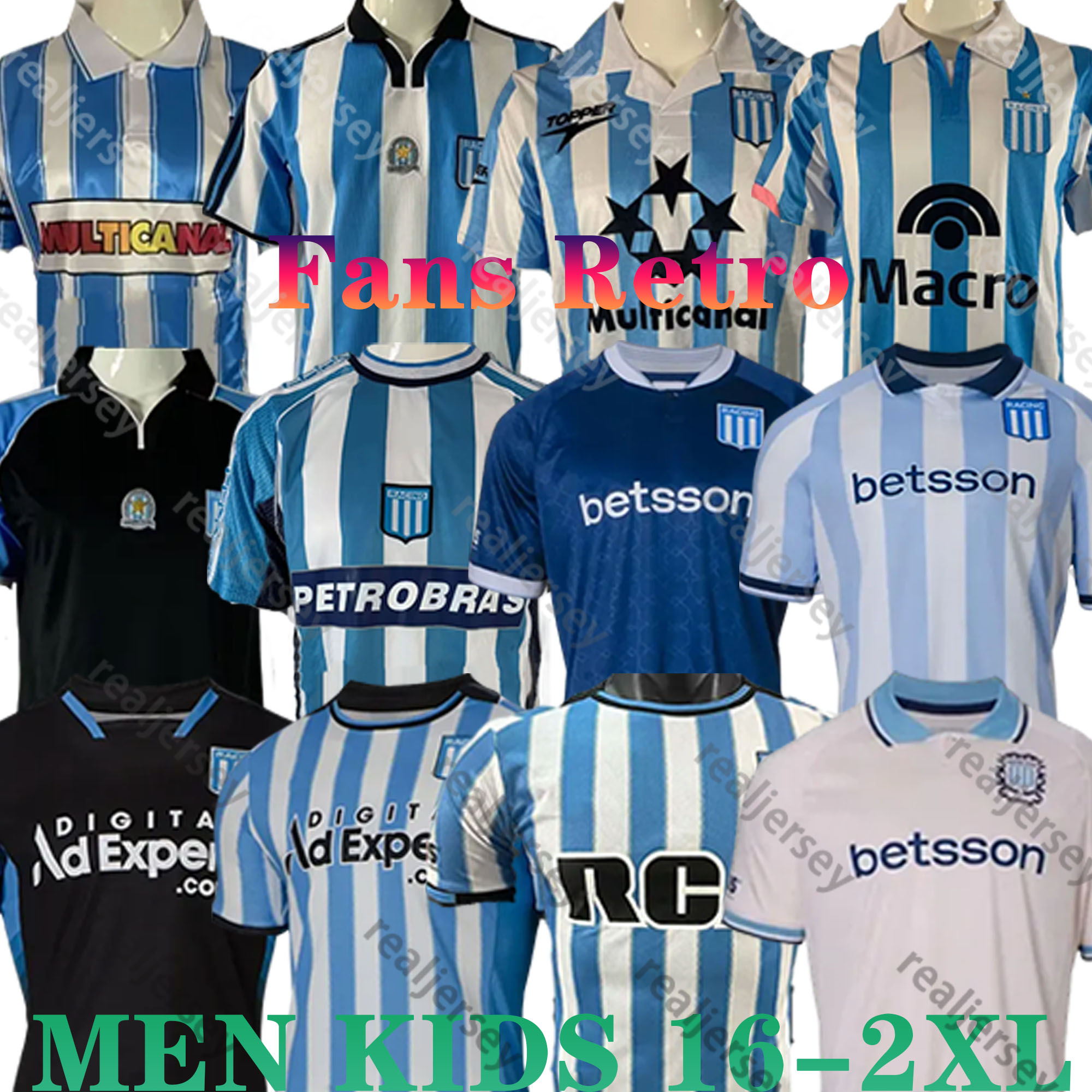 25 26 Racing Club de Avellaneda Soccer Jerseys MARTINEZ CARBONERO SOLARI 2024 2025 2026 Player Version Sporting Argentinas 94 95 00 01 07 08 Men Football Shirt kids kit