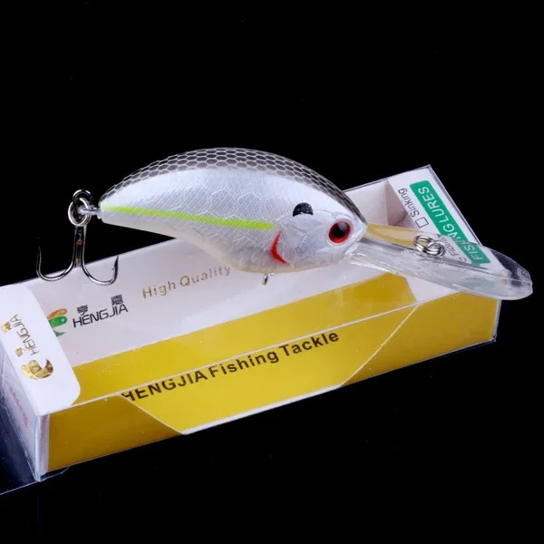 HENGJIA 13G 9CM Fishing Lures Rock Crank Bait Crankbait Minnow Bass Treble Hooks Swim Hard Lure Baits Wobbler Long Big Tongue 250708
