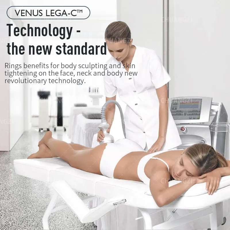 Venus Lega-c Multipolar Rf Skin Tightening Device Improves Sagging Contours, Lifts and Rejuvenates The Skin, and is an Anti-Aging Device For The Face