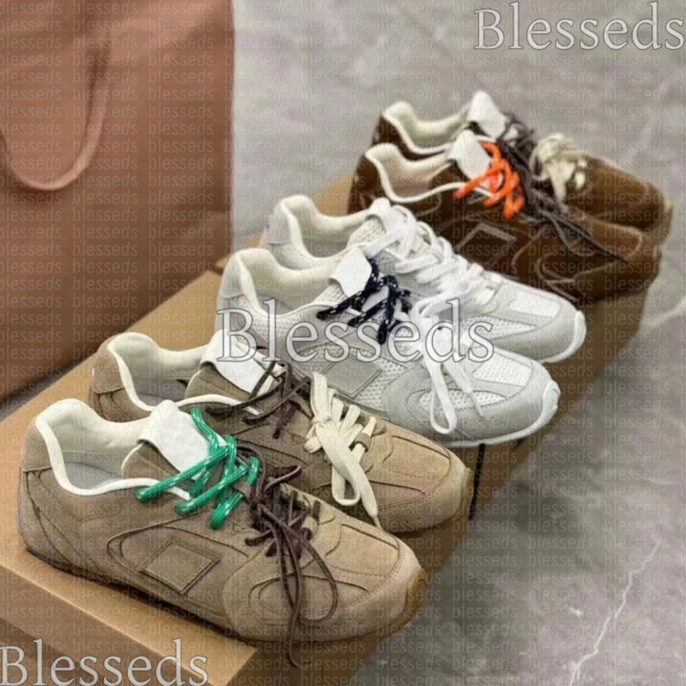 Designer Sneakers Canvas Casual Shoes Leather Lace-up Sneaker Knot Low Heel Flats Trainers Luxury Women Running irregularity Matte Canvas Running Casual shoes c01