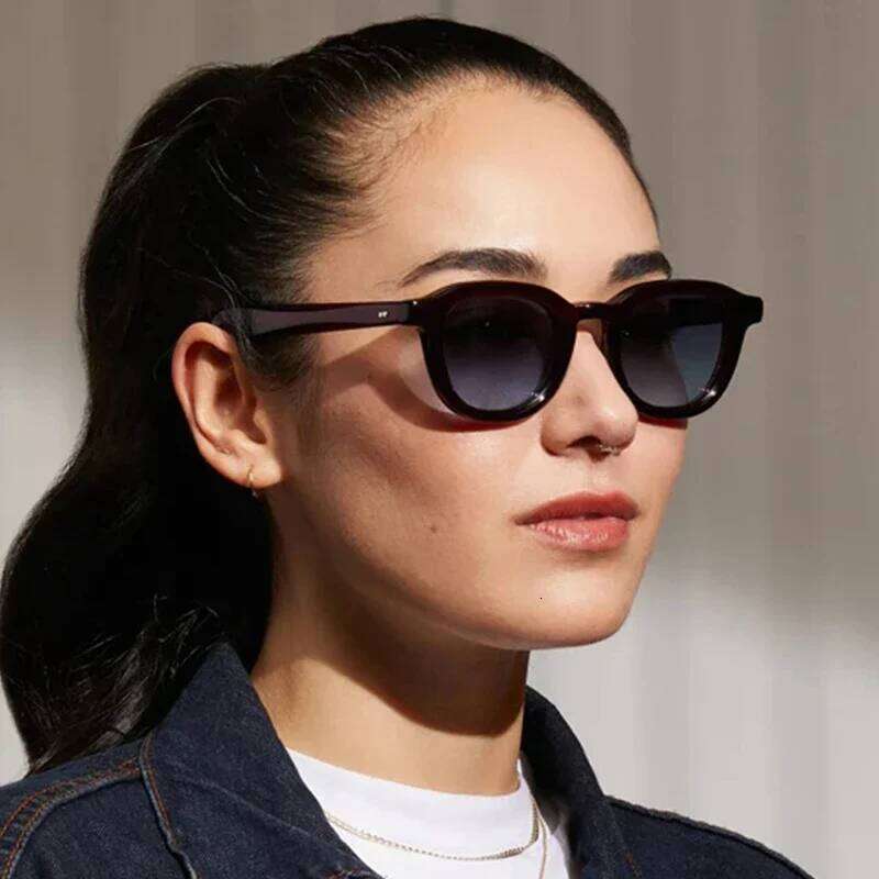 Lemtosh DAHVEN Eyewear Acetate Vintage Oval Polarized Women Sunglasses