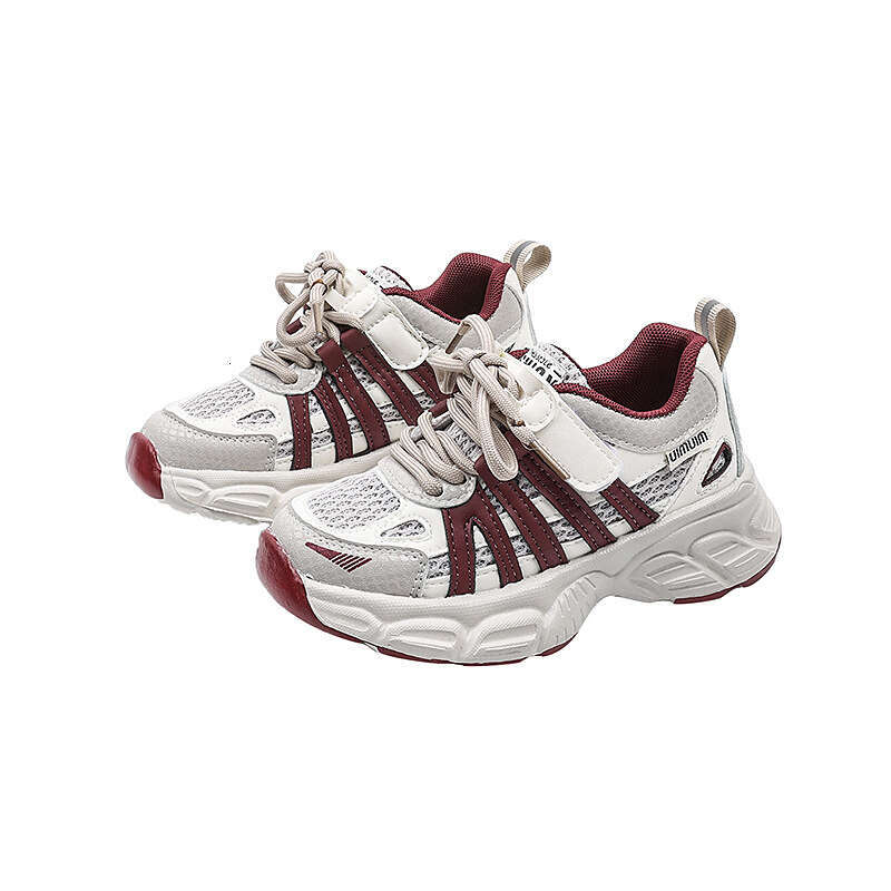 Girls' Thick-Soled Lightweight Fashion Sneakers 2025 Spring and Autumn New Korean Style Children's Internet Celebrity Dad Shoes for Big Kids