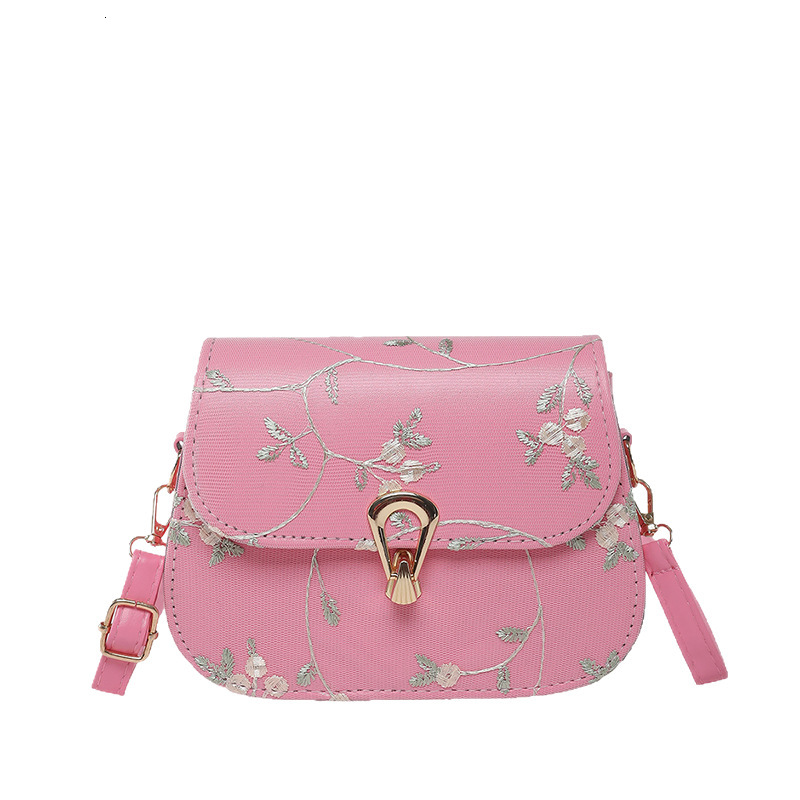 Luxury Bag Designer Bag Bag Women's Bag 2025 New Simple Fashion Embroidered Single Shoulder Crossbody Bag High-end Lock Buckle Saddle Bag