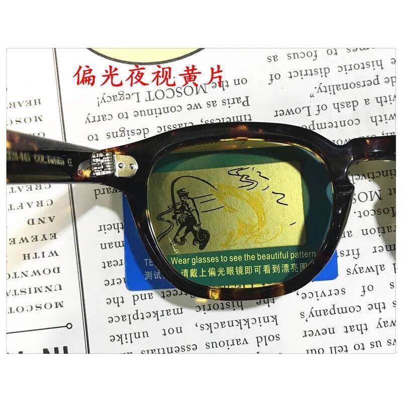 Sunglasses Man Johnny Depp Lemtosh Polarized Sun Glasses Woman Brand Vintage Acetate Frame Night Vision Goggles