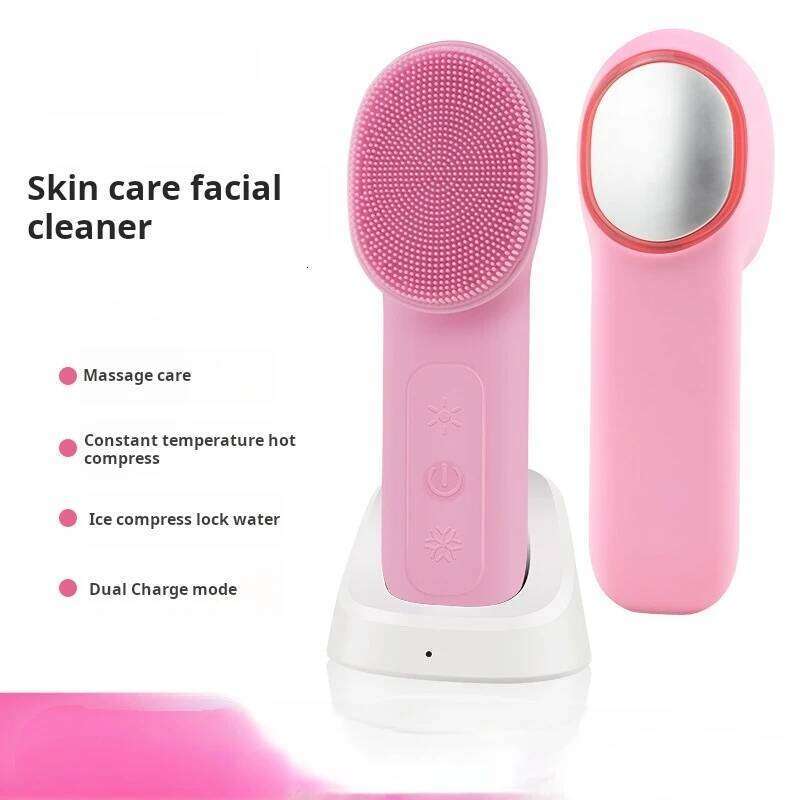 Electric Cleanser, Silicone Beauty Device, Brush, Facial Cleanser