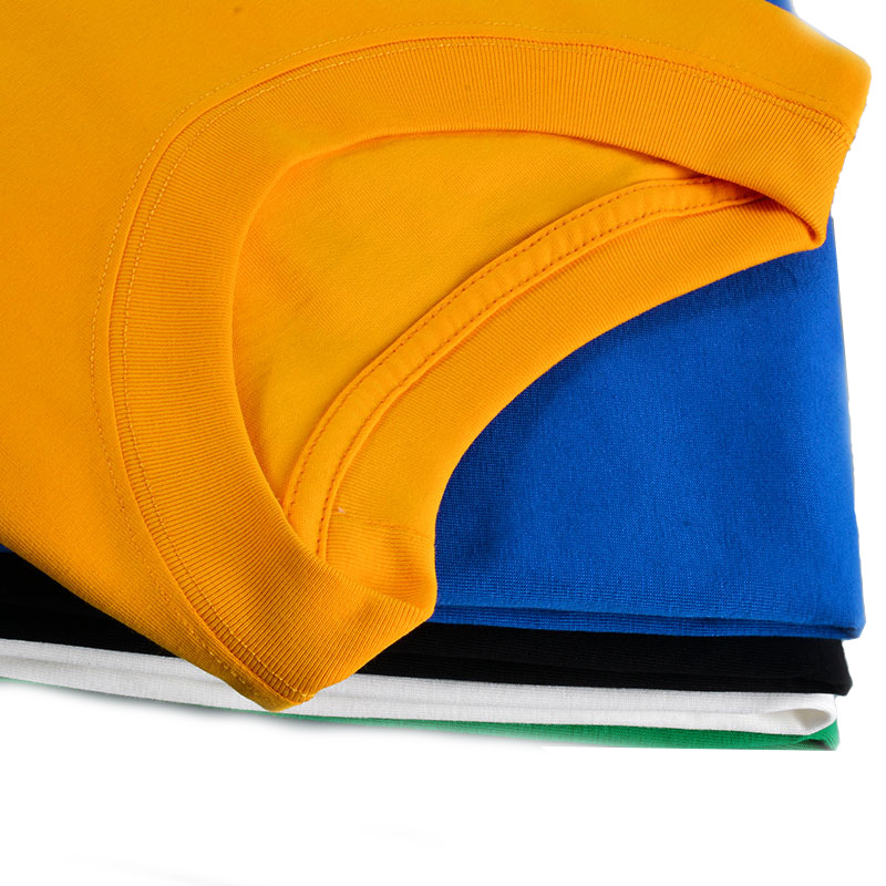 260 grams of heavy tide brand T-shirt In summer, men and women couples absorb moisture, light and breathable, solid color and versatile round neck sle