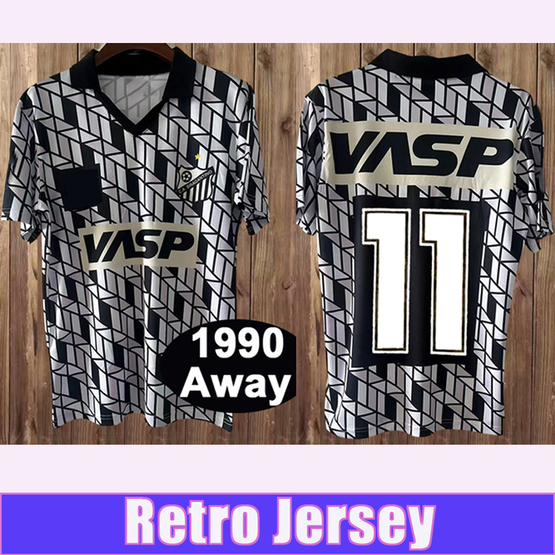1991 Bragantino Mens Retro Soccer Jerseys FERNANDO GABRIEL VINICINHO SASHA GUILHERME Away Vintage Football Shirts Short Sleeve Uniforms
