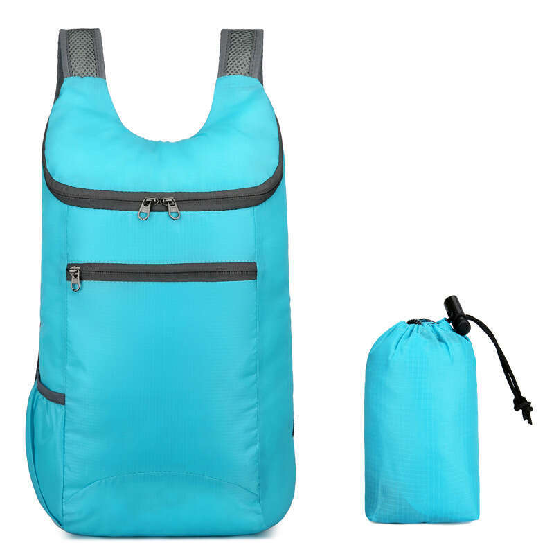 Outdoor folding bag multifunctional large capacity cycling sports travel portable Oxford cloth backpack ultra light