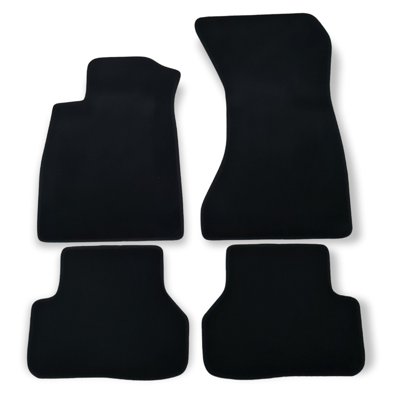 Car Floor Mats For A5 S5 RS5 SB Velour Waterproof Black Carpet Auto Liners