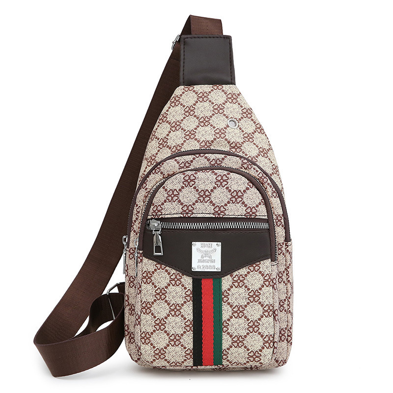 Designer Bag,2025 Luxury Bag, Men's Fashion Bag, Youth Small Chest Bag, Checkered Chest Crossbody Bag, Shoulder Bag, Crossbody Bag, Oxford Bag, F