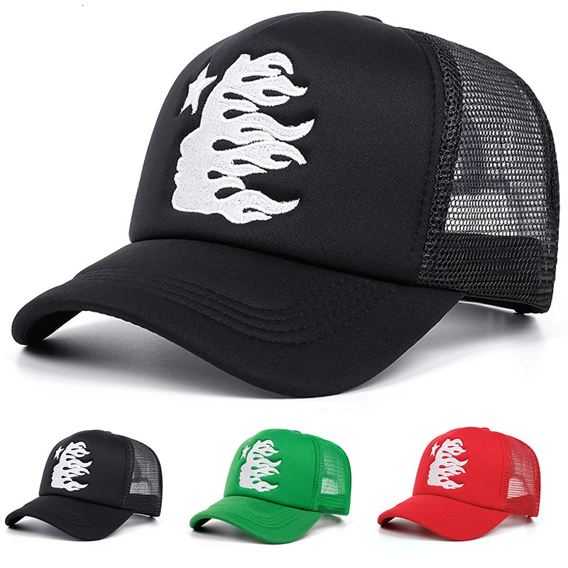 Fivepointed star figure threedimensional embroidered sponge baseball cap mens and womens outdoor sports event sun hat 250704