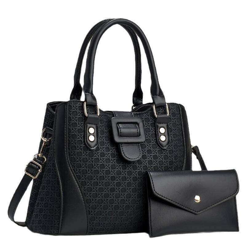 OLOEY Brand Designer Women'S Handbag Large Capacity Shoulder Classic Retro Crossbody Bag Urban Commuting Tote Bag+wallet