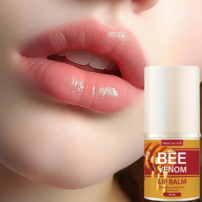 Bee Venom Lip Balm Hydrating Translucent and Glossy Soft and Light Instantly Hydrating Smooth and Easy to Absorb Cares for Lips Softer 250712