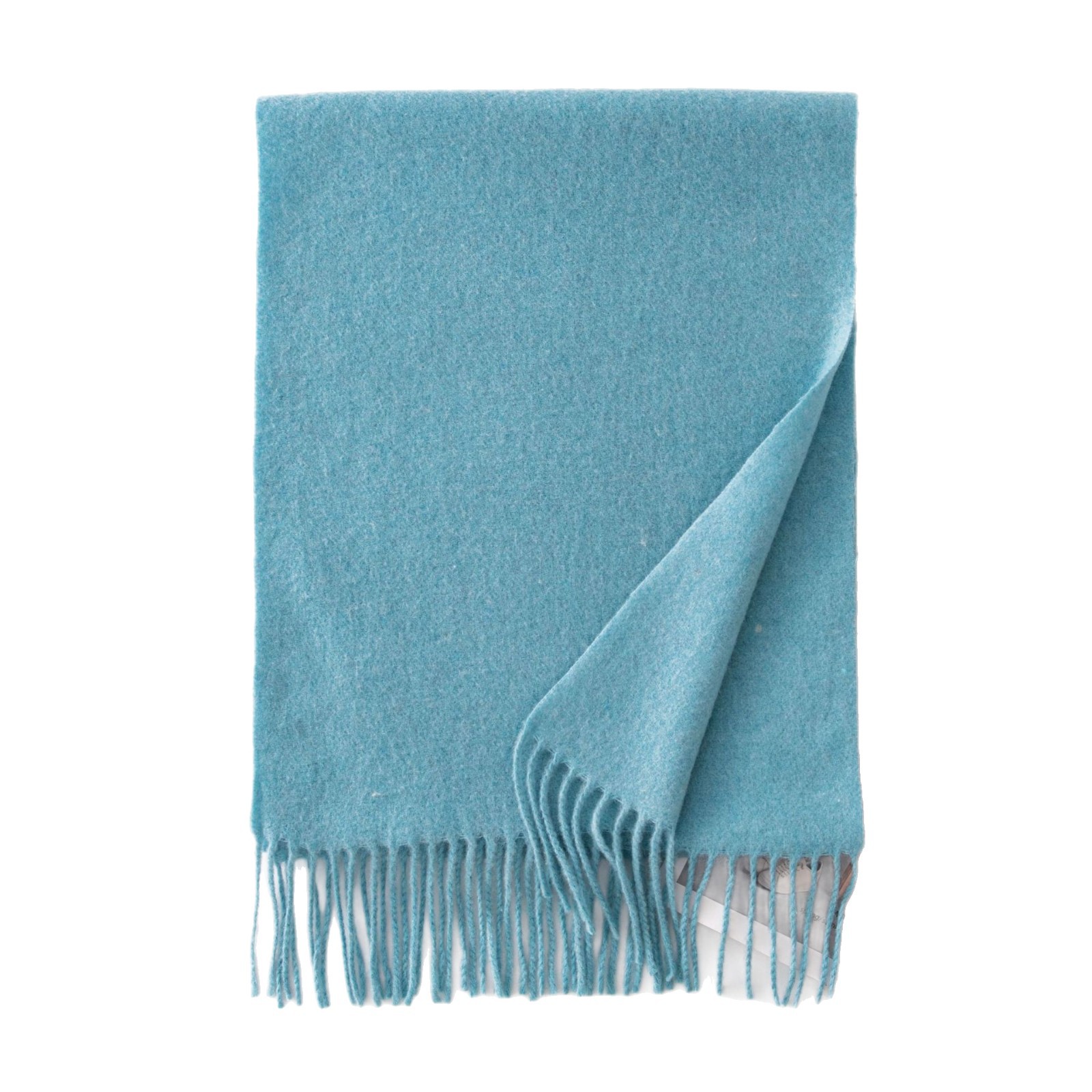 K1346 Hot sale Japanese and Korean wool tassel scarf for men and women, all-match solid color, fashionable commuting, warm neck shawl