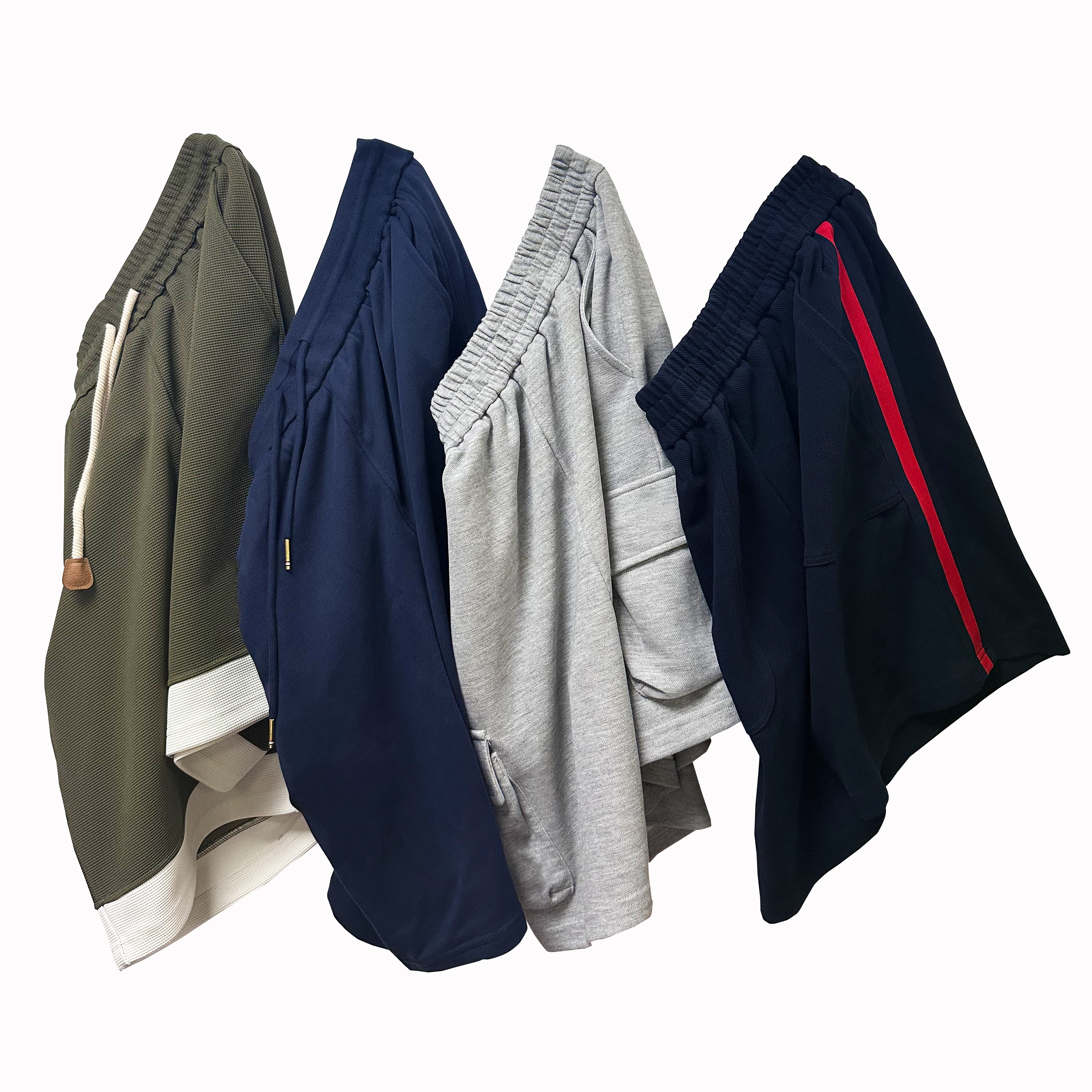 Fashion casual shorts, cool summer plus size shorts, thin pants for boys, loose and fattened pants, and fat overalls for middle pants.