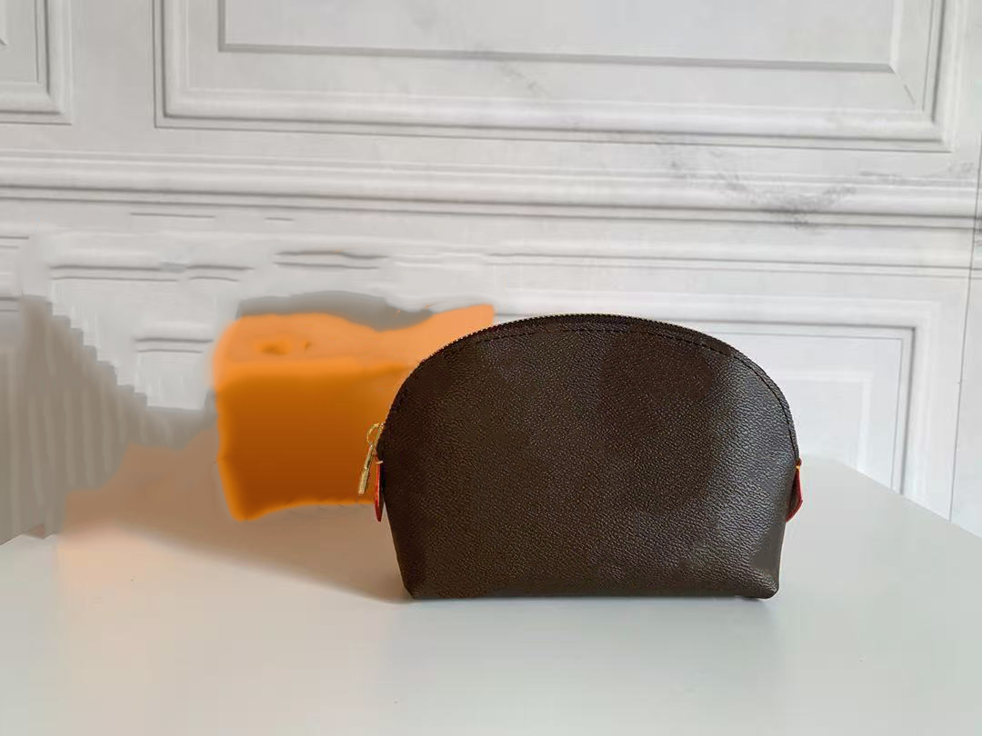 2025 high-quality luxury designer fashion makeup bag wallet women's handbag credit card wallet embossed envelope wallet with box dustproof bag