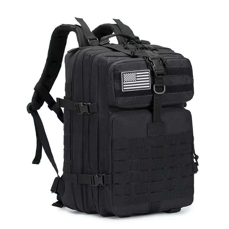 Outdoor tactical men's backpack large capacity camouflage outdoor camping waterproof sports mountaineering backpack multifunctional