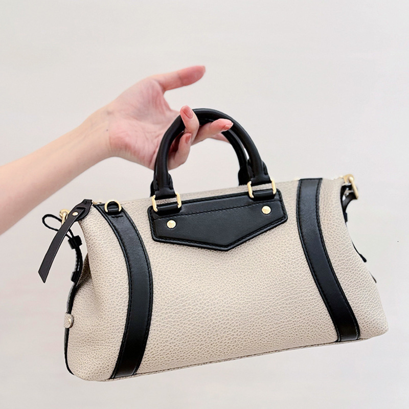 Women's Handbag 2025 New Minimalist Boston Bag High-quality Commuting Handbag Multifunctional Large Capacity Shoulder Crossbody Bag