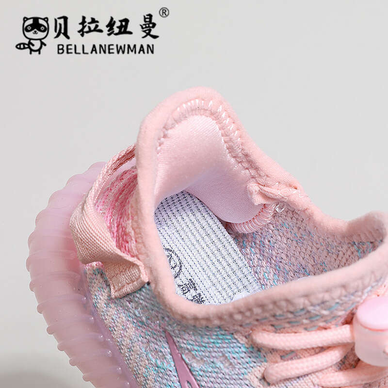 Children's Breathable Lightweight Coconut 2024 Spring Autumn New Korean Style Boys' Mesh Running Girls' Casual Shoes