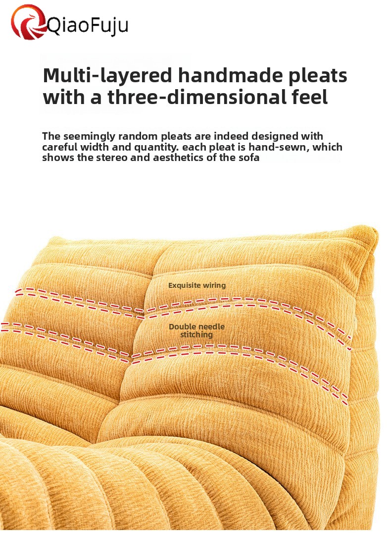 single sofa Vacuum Compression Sofa Caterpillar Full Sponge Lazy Compression sofa Single Chair Balcony Living Room compressed sofa chair