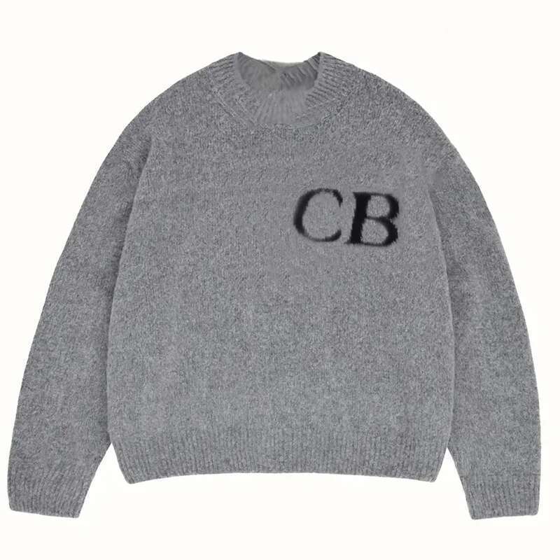 Y2K Graphic Men Knitted Sweater Hip Hop Vintage Punk Winter Pullover Streetwear Casual Aesthetics Haruku High Street Fashion